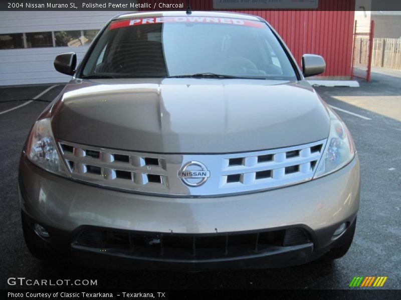 Polished Pewter Metallic / Charcoal 2004 Nissan Murano SL