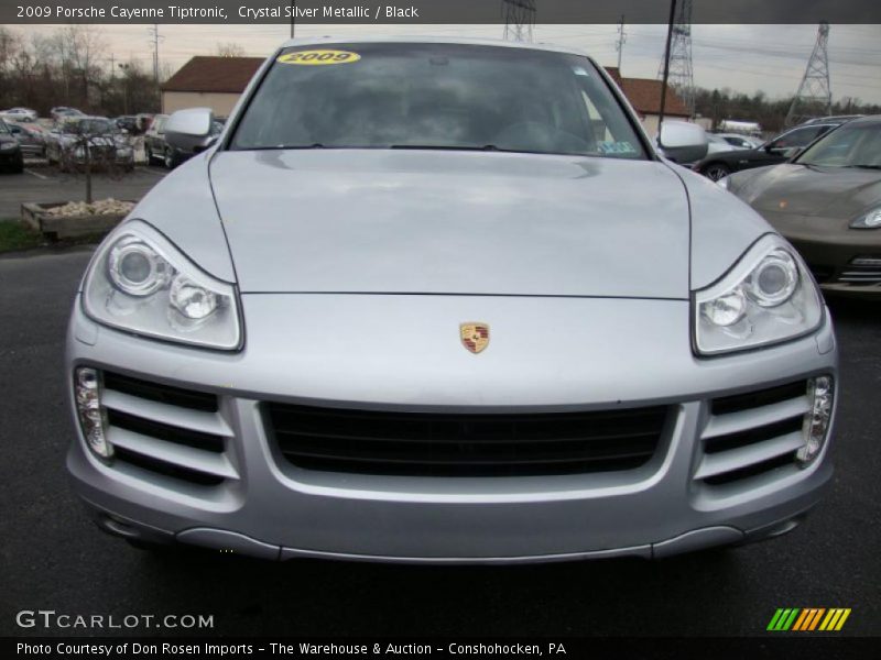Crystal Silver Metallic / Black 2009 Porsche Cayenne Tiptronic