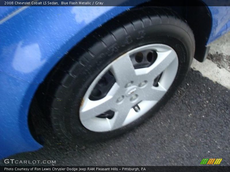 Blue Flash Metallic / Gray 2008 Chevrolet Cobalt LS Sedan