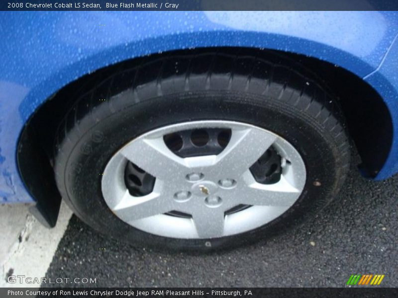 Blue Flash Metallic / Gray 2008 Chevrolet Cobalt LS Sedan