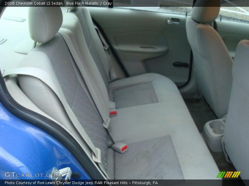 Blue Flash Metallic / Gray 2008 Chevrolet Cobalt LS Sedan