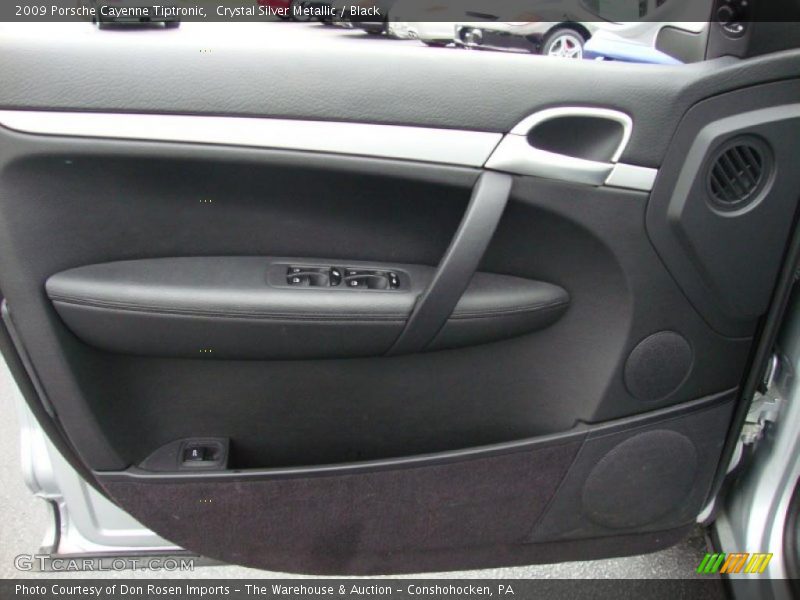 Crystal Silver Metallic / Black 2009 Porsche Cayenne Tiptronic