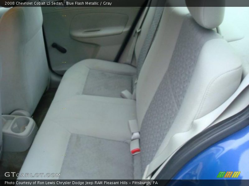 Blue Flash Metallic / Gray 2008 Chevrolet Cobalt LS Sedan