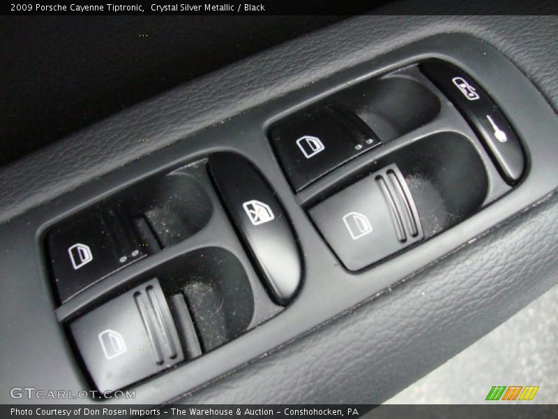 Crystal Silver Metallic / Black 2009 Porsche Cayenne Tiptronic