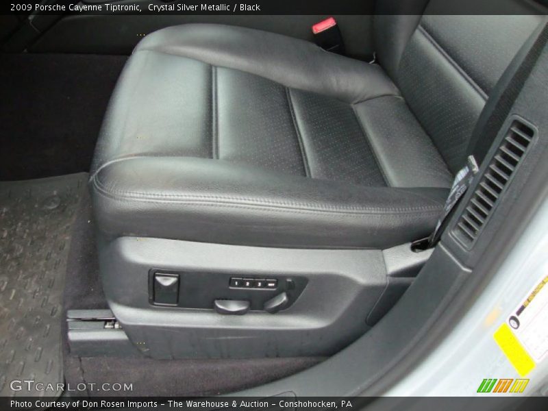 Crystal Silver Metallic / Black 2009 Porsche Cayenne Tiptronic