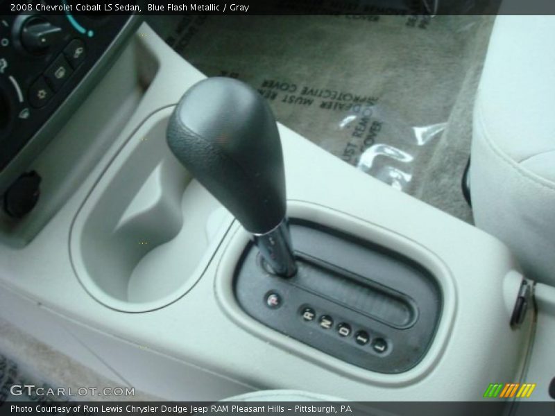 Blue Flash Metallic / Gray 2008 Chevrolet Cobalt LS Sedan