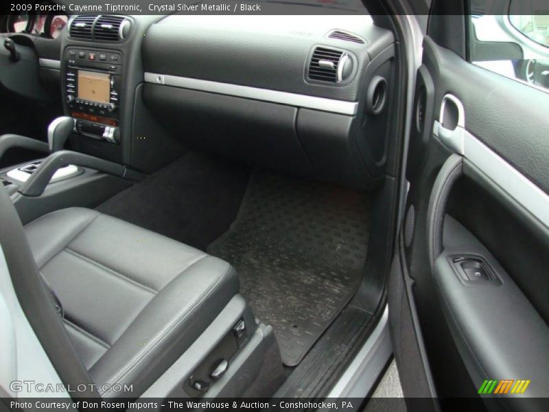 Crystal Silver Metallic / Black 2009 Porsche Cayenne Tiptronic