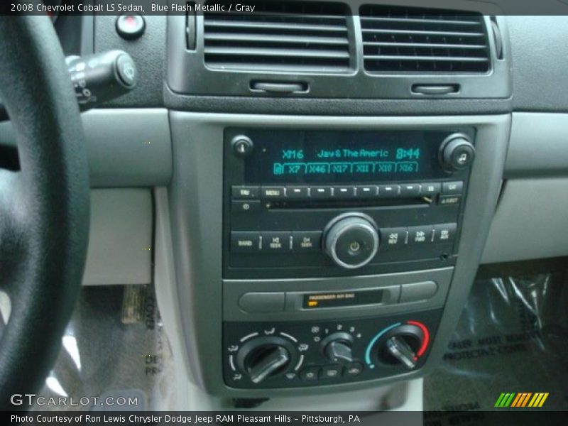 Blue Flash Metallic / Gray 2008 Chevrolet Cobalt LS Sedan