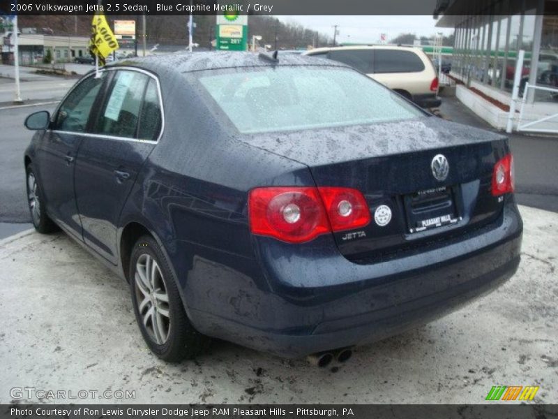 Blue Graphite Metallic / Grey 2006 Volkswagen Jetta 2.5 Sedan