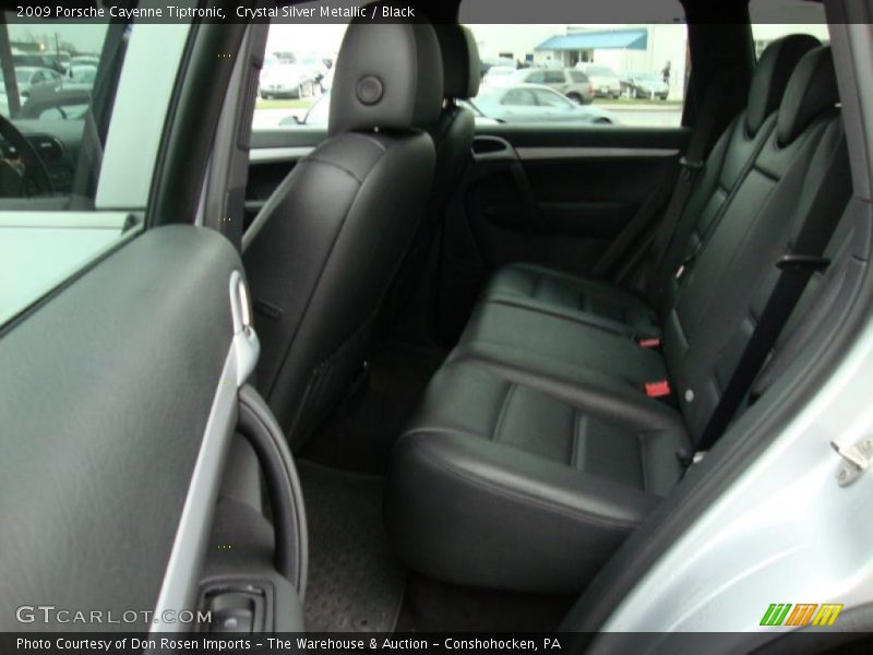 Crystal Silver Metallic / Black 2009 Porsche Cayenne Tiptronic