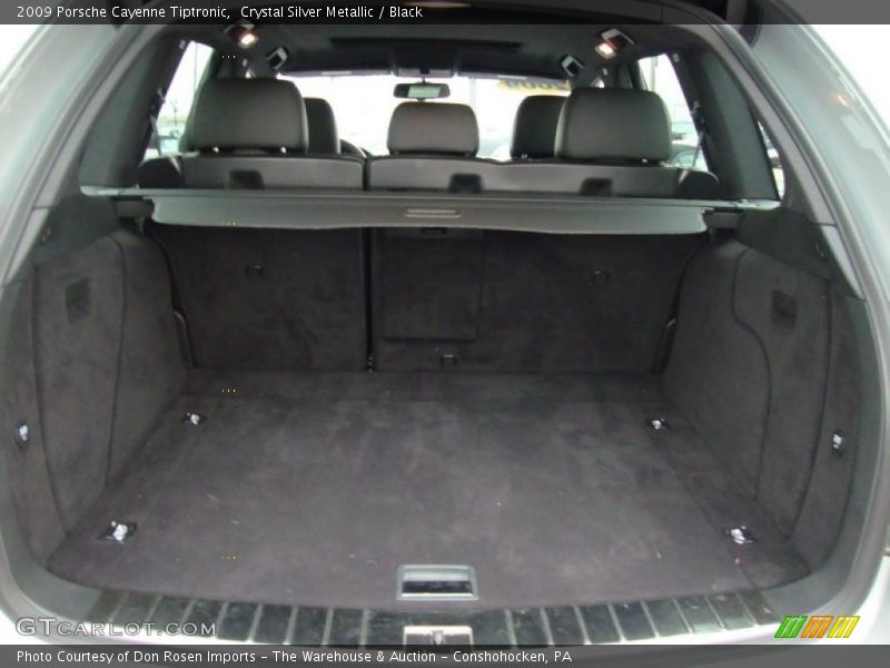 Crystal Silver Metallic / Black 2009 Porsche Cayenne Tiptronic