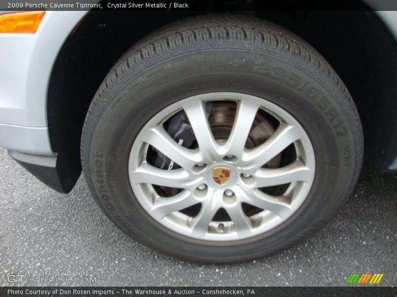 Crystal Silver Metallic / Black 2009 Porsche Cayenne Tiptronic