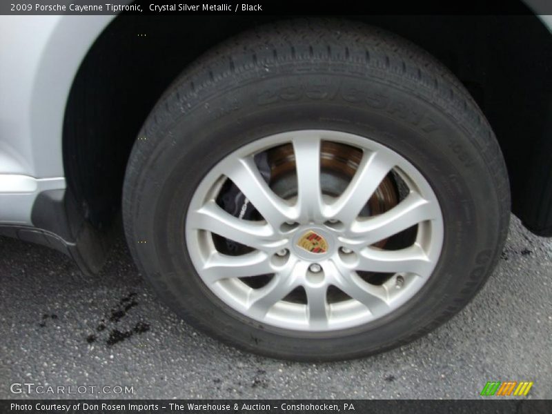 Crystal Silver Metallic / Black 2009 Porsche Cayenne Tiptronic