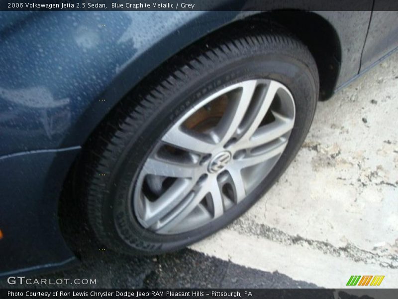 Blue Graphite Metallic / Grey 2006 Volkswagen Jetta 2.5 Sedan