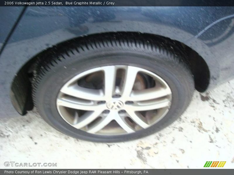 Blue Graphite Metallic / Grey 2006 Volkswagen Jetta 2.5 Sedan