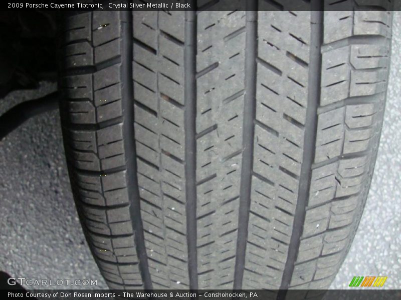 Crystal Silver Metallic / Black 2009 Porsche Cayenne Tiptronic