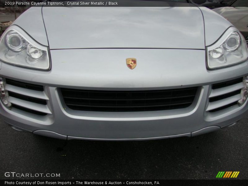 Crystal Silver Metallic / Black 2009 Porsche Cayenne Tiptronic