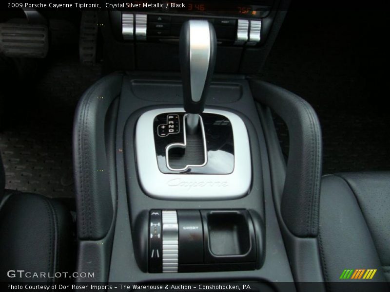 Crystal Silver Metallic / Black 2009 Porsche Cayenne Tiptronic