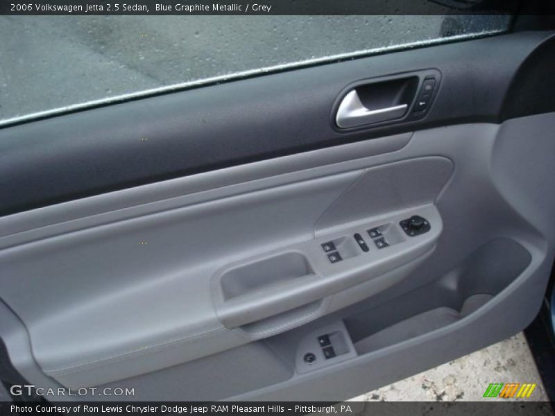 Blue Graphite Metallic / Grey 2006 Volkswagen Jetta 2.5 Sedan