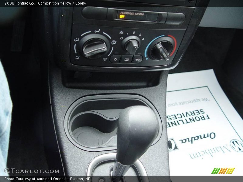 Competition Yellow / Ebony 2008 Pontiac G5