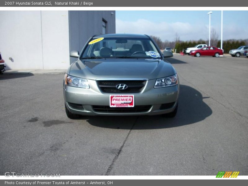 Natural Khaki / Beige 2007 Hyundai Sonata GLS