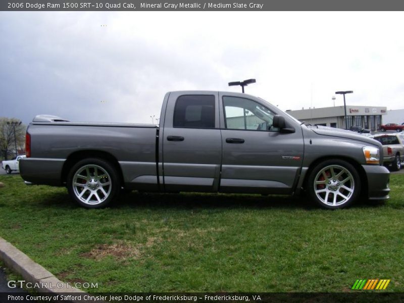 Mineral Gray Metallic / Medium Slate Gray 2006 Dodge Ram 1500 SRT-10 Quad Cab