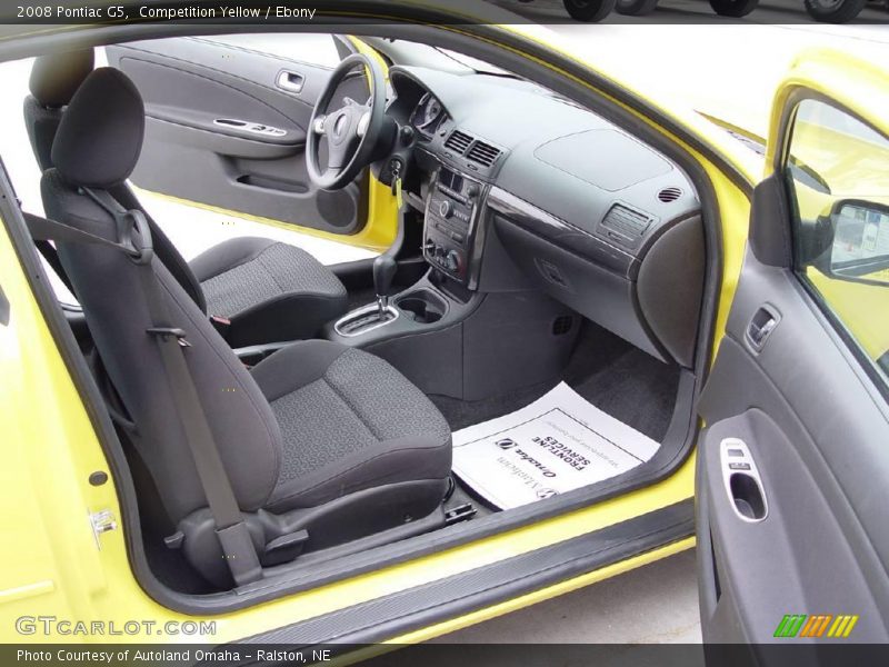 Competition Yellow / Ebony 2008 Pontiac G5