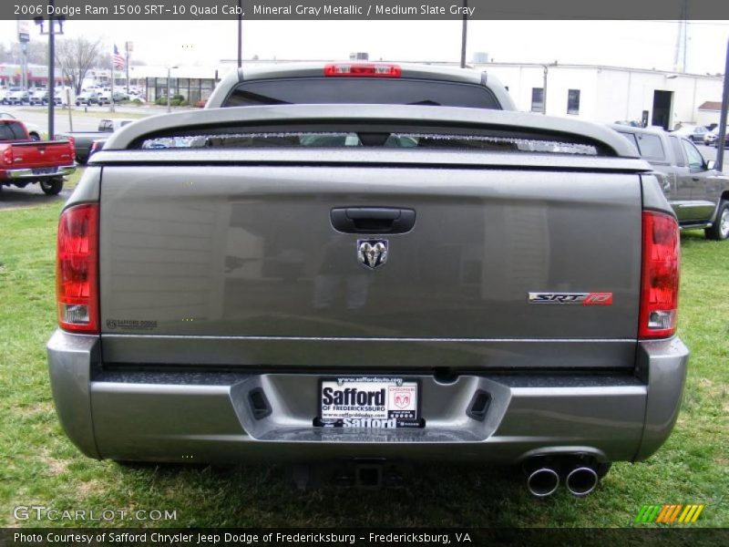 Mineral Gray Metallic / Medium Slate Gray 2006 Dodge Ram 1500 SRT-10 Quad Cab