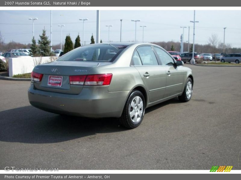 Natural Khaki / Beige 2007 Hyundai Sonata GLS