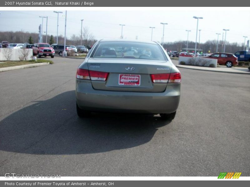 Natural Khaki / Beige 2007 Hyundai Sonata GLS