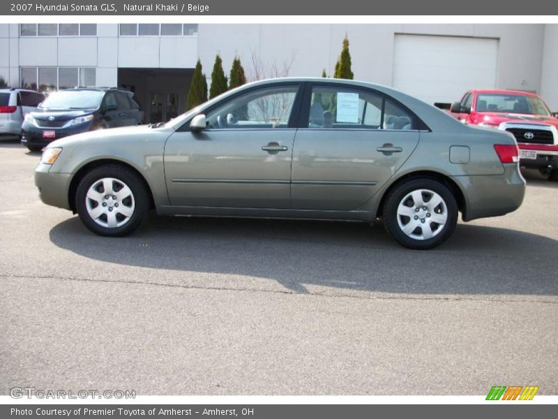 Natural Khaki / Beige 2007 Hyundai Sonata GLS