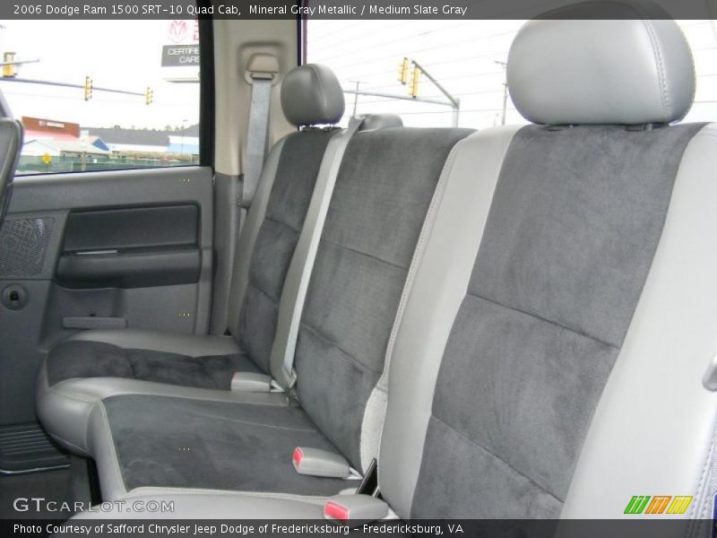 Mineral Gray Metallic / Medium Slate Gray 2006 Dodge Ram 1500 SRT-10 Quad Cab