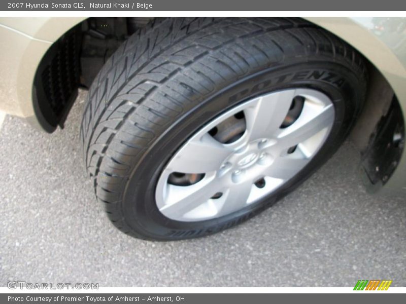 Natural Khaki / Beige 2007 Hyundai Sonata GLS