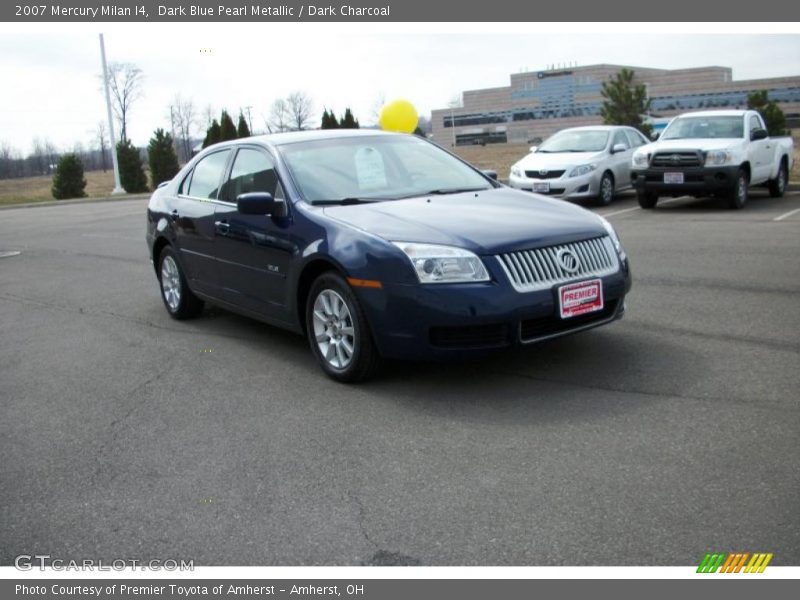 Dark Blue Pearl Metallic / Dark Charcoal 2007 Mercury Milan I4