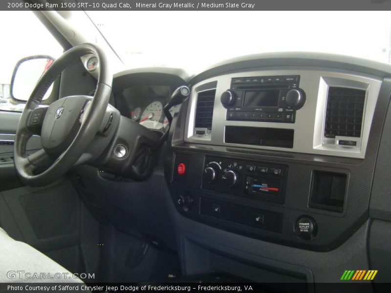 Mineral Gray Metallic / Medium Slate Gray 2006 Dodge Ram 1500 SRT-10 Quad Cab