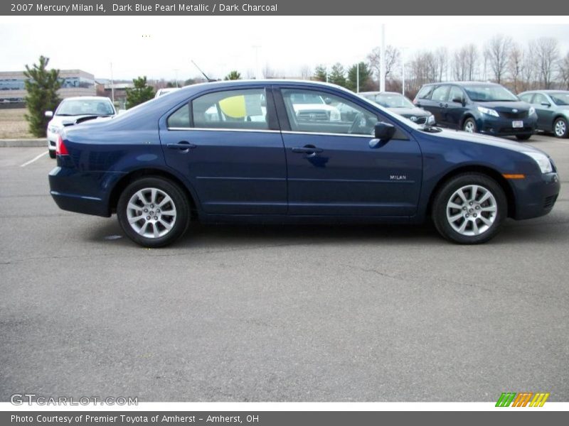 Dark Blue Pearl Metallic / Dark Charcoal 2007 Mercury Milan I4