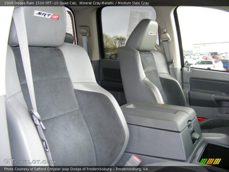 Mineral Gray Metallic / Medium Slate Gray 2006 Dodge Ram 1500 SRT-10 Quad Cab