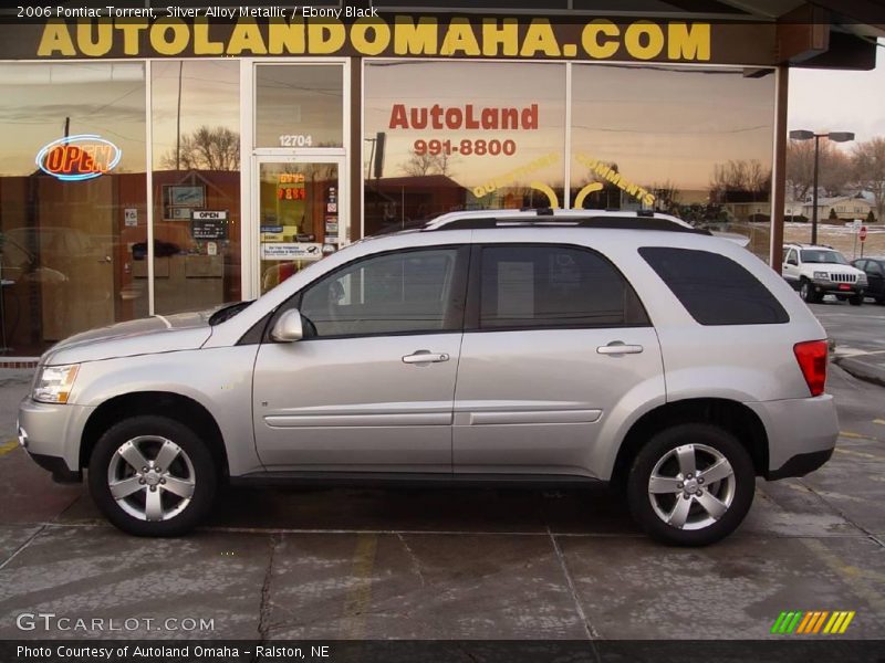 Silver Alloy Metallic / Ebony Black 2006 Pontiac Torrent