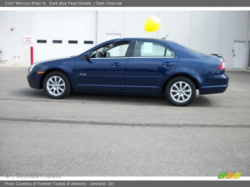 Dark Blue Pearl Metallic / Dark Charcoal 2007 Mercury Milan I4