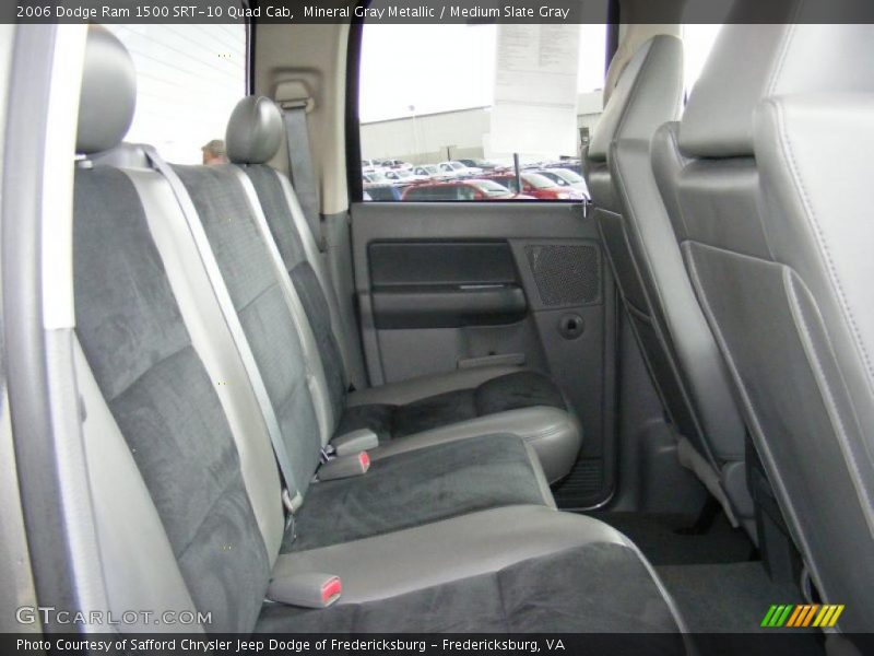 Mineral Gray Metallic / Medium Slate Gray 2006 Dodge Ram 1500 SRT-10 Quad Cab