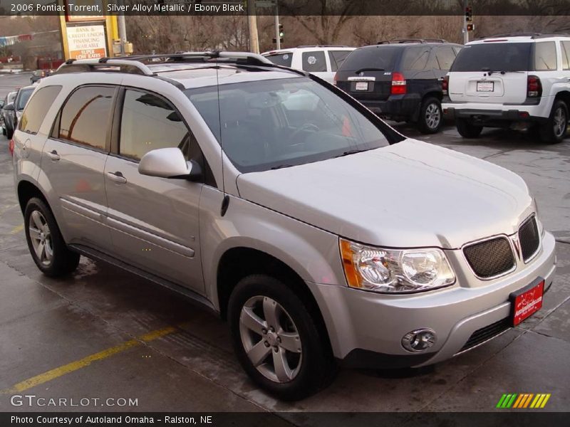 Silver Alloy Metallic / Ebony Black 2006 Pontiac Torrent