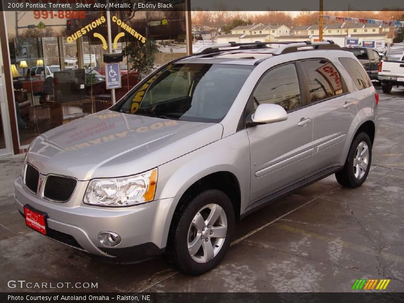 Silver Alloy Metallic / Ebony Black 2006 Pontiac Torrent
