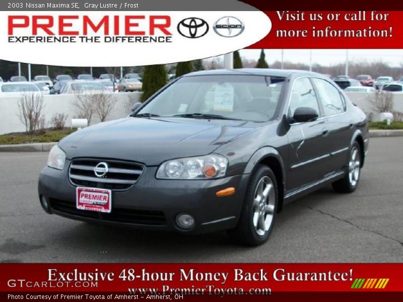 Gray Lustre / Frost 2003 Nissan Maxima SE