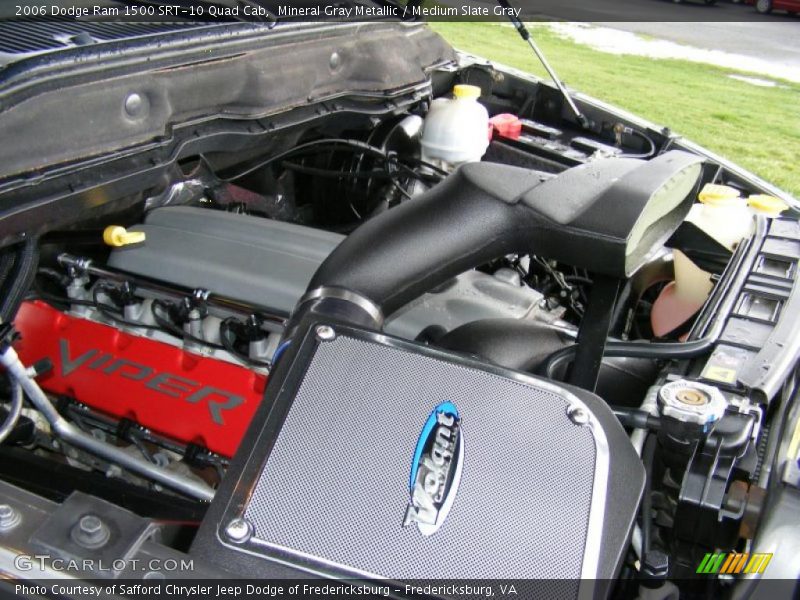 Mineral Gray Metallic / Medium Slate Gray 2006 Dodge Ram 1500 SRT-10 Quad Cab