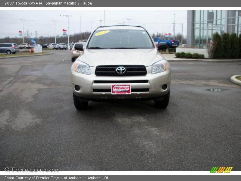 Savannah Metallic / Taupe 2007 Toyota RAV4 I4