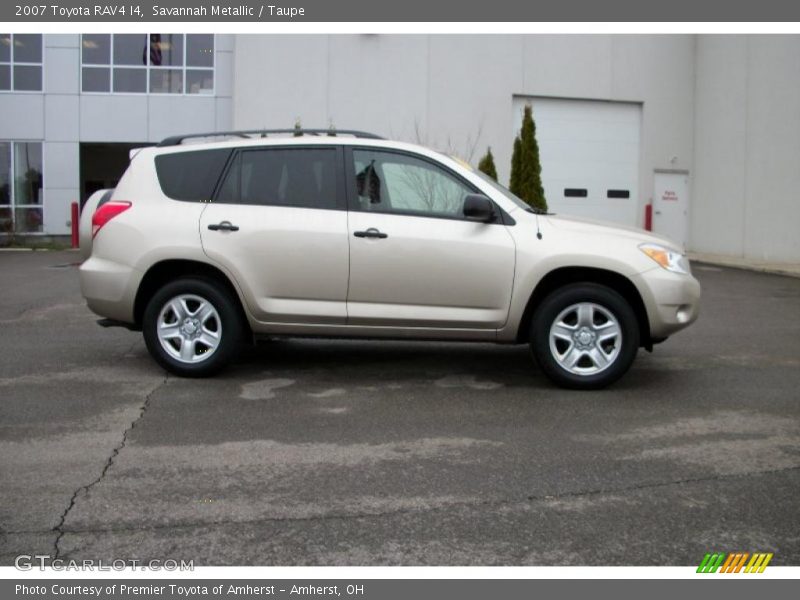 Savannah Metallic / Taupe 2007 Toyota RAV4 I4