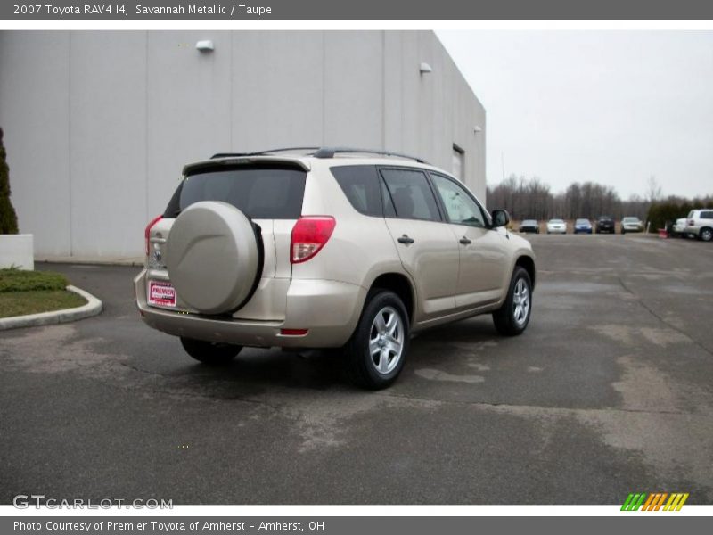 Savannah Metallic / Taupe 2007 Toyota RAV4 I4