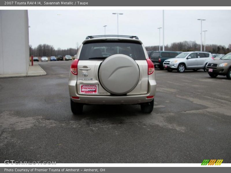 Savannah Metallic / Taupe 2007 Toyota RAV4 I4