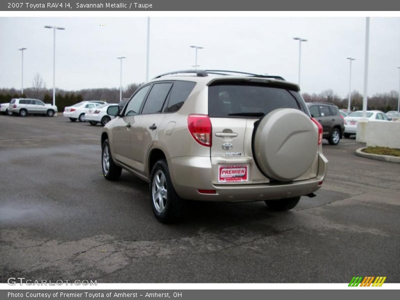 Savannah Metallic / Taupe 2007 Toyota RAV4 I4