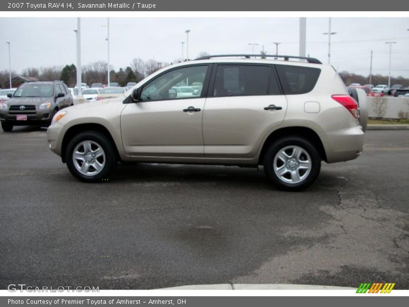 Savannah Metallic / Taupe 2007 Toyota RAV4 I4